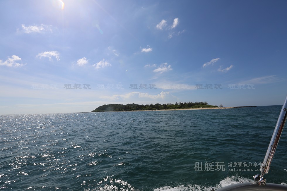 三亞旅游游艇租賃，三亞港至東島航線