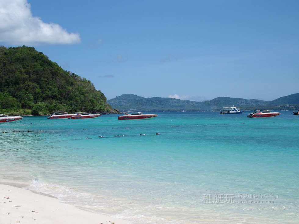 普吉游艇租賃 皇帝島 珊瑚島 香蕉海灘