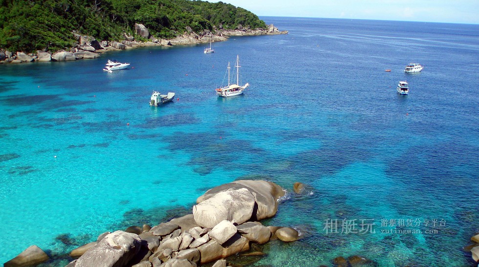 泰國(guó) 普吉島游艇租賃 斯米蘭群島